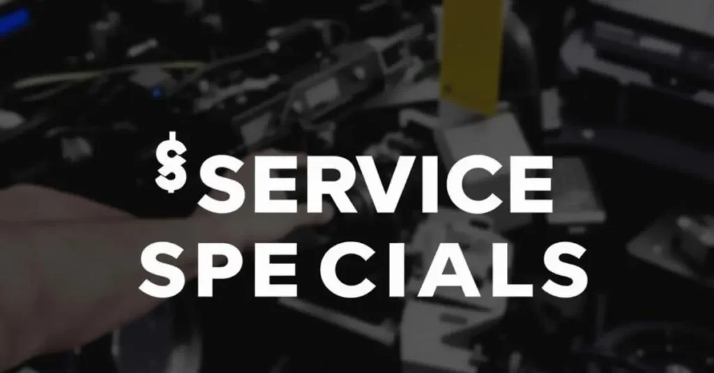 service specials in cleveland oh