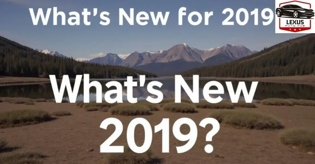 whats new for 2019