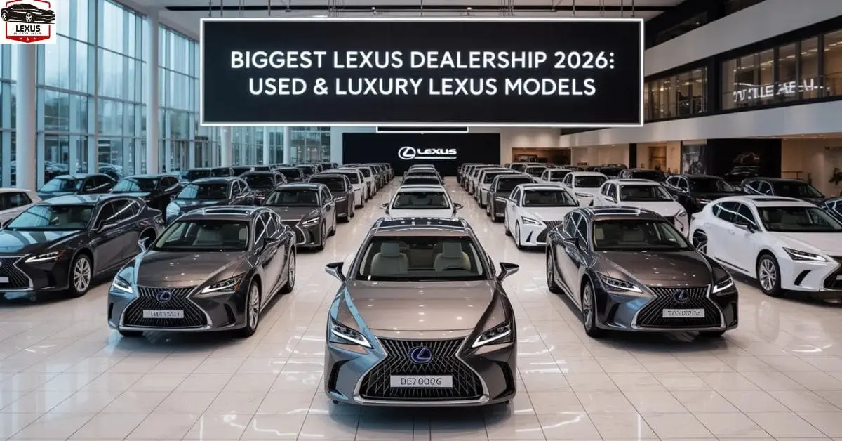 Biggest Lexus Dealership 2026: Used & Luxury Lexus Models