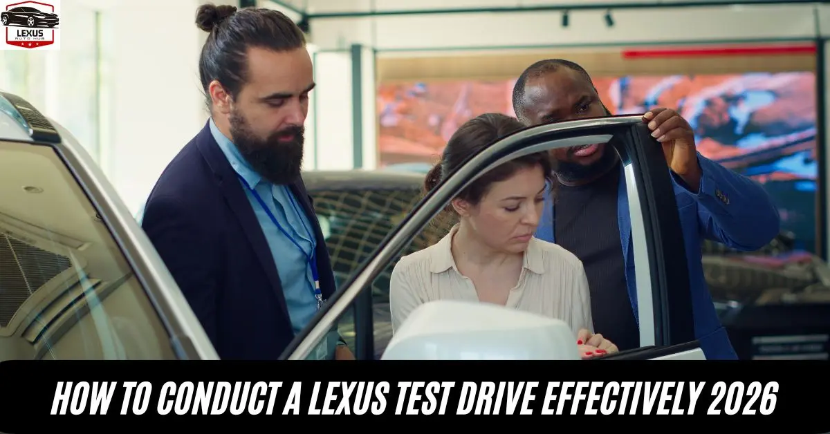 How to Conduct a Lexus Test Drive Effectively 2026