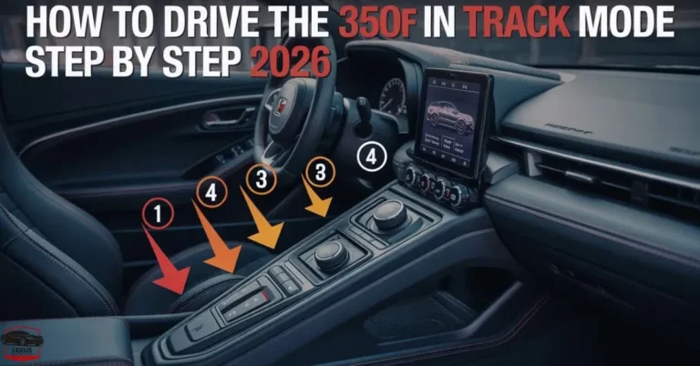 How to Drive the 350F in Track Mode Step by Step 2026