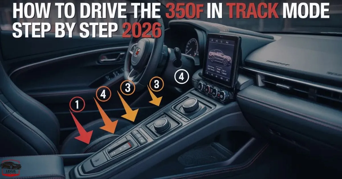 How to Drive the 350F in Track Mode Step by Step 2026