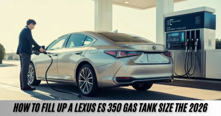 How To Fill Up a Lexus ES 350 Gas Tank Size the 2026