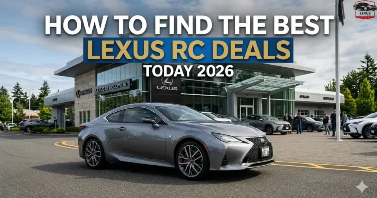 How to Find the Best Lexus RC Deals Today 2026