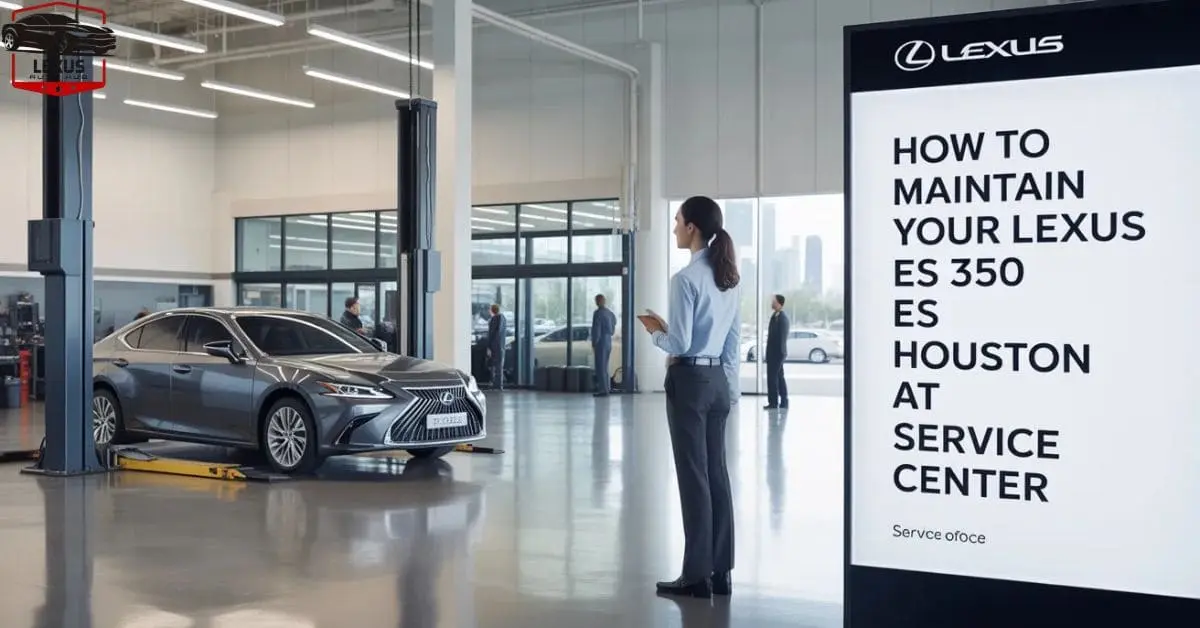 How to Maintain Your Lexus ES 350 Houston at Service Center