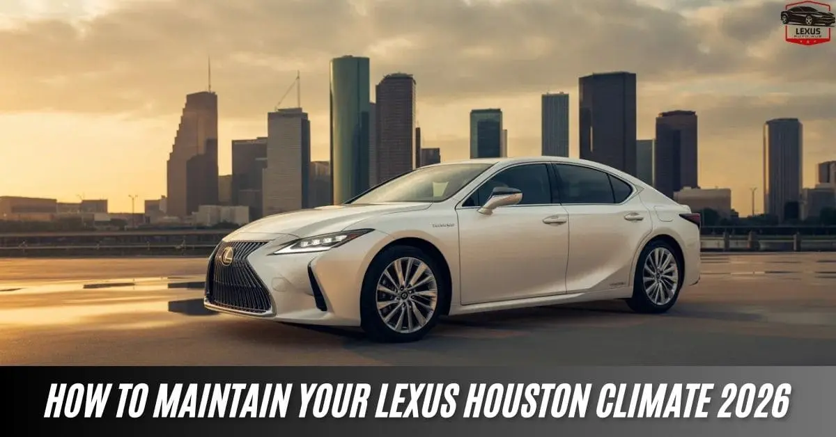 How to Maintain Your Lexus Houston Climate 2026