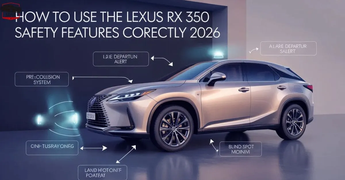 How to Use the Lexus RX 350 Safety Features Correctly 2026