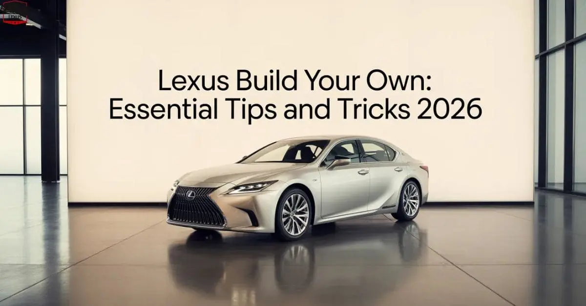 Lexus Build Your Own: Essential Tips and Tricks 2026