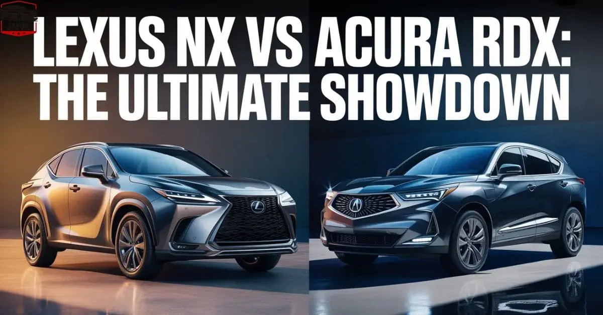 Lexus NX vs Acura RDX: The Ultimate Showdown