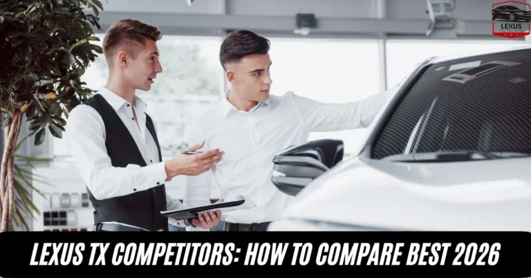 Lexus TX Competitors: How to Compare Best 2026