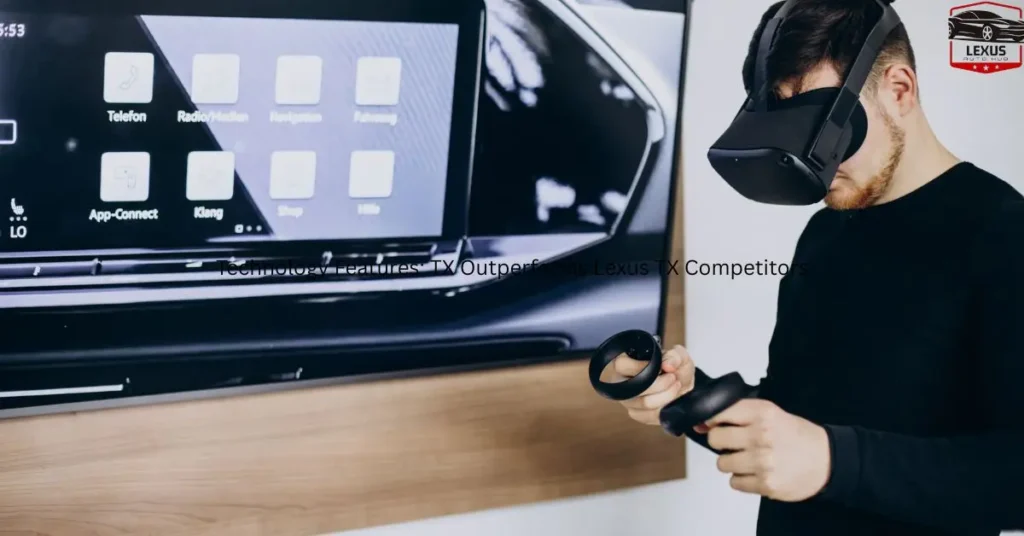 Technology Features: TX Outperforms Lexus TX Competitors