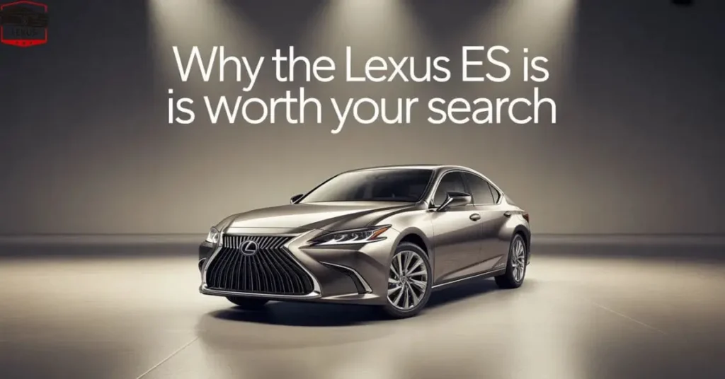 Why the Lexus ES Is Worth Your Search