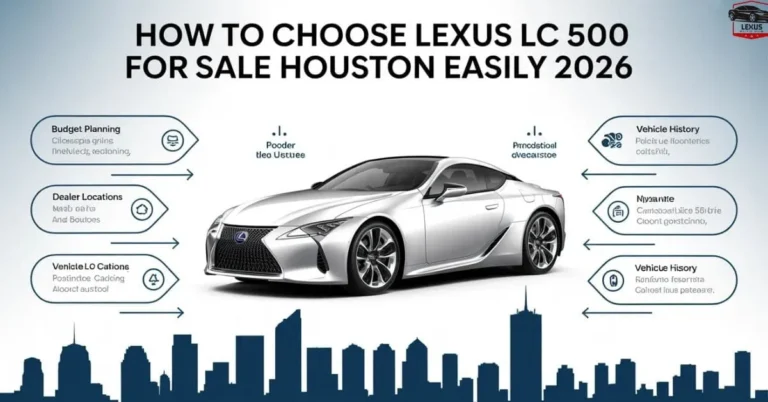 How to Choose Lexus LC 500 for Sale Houston Easily 2026