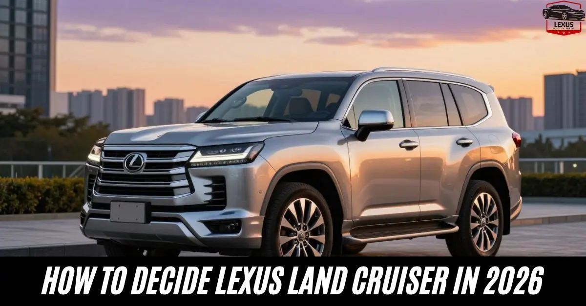 How to Decide Lexus Land Cruiser in 2026