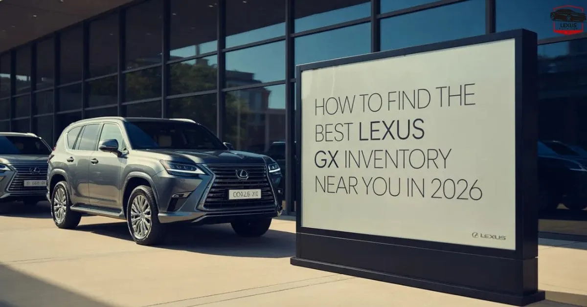 How to Find the Best Lexus GX Inventory Near You in 2026
