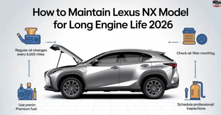 How to Maintain Lexus NX Model for Long Engine Life 2026