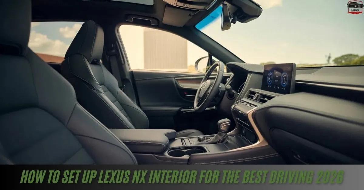 How to Set Up Lexus NX Interior for the Best Driving 2026