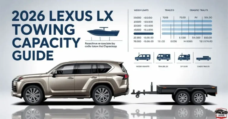 How to Understand the Lexus LX Towing Capacity 2026