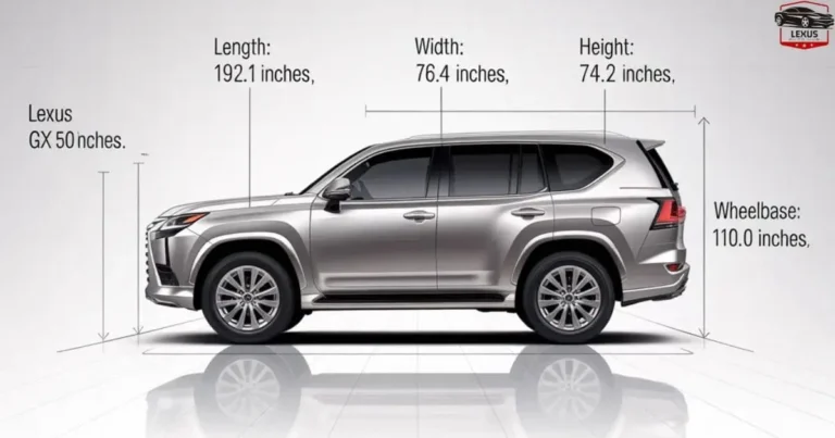 Lexus GX 550 Dimensions: Size Specs & Details