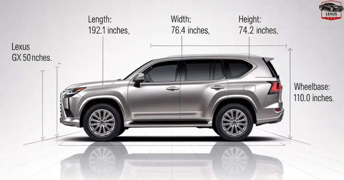 Lexus GX 550 Dimensions: Size Specs & Details