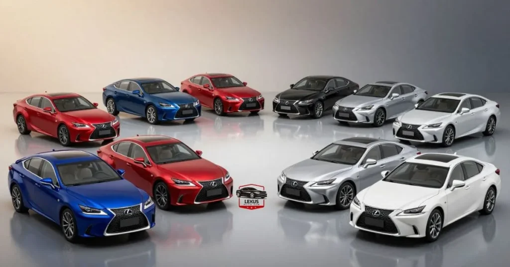 Lexus Paint Colors: A Comprehensive Comparison
