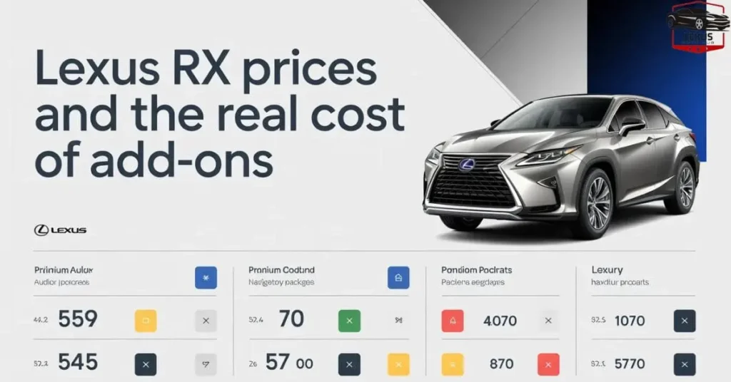 Lexus RX Prices and the Real Cost of Add-Ons