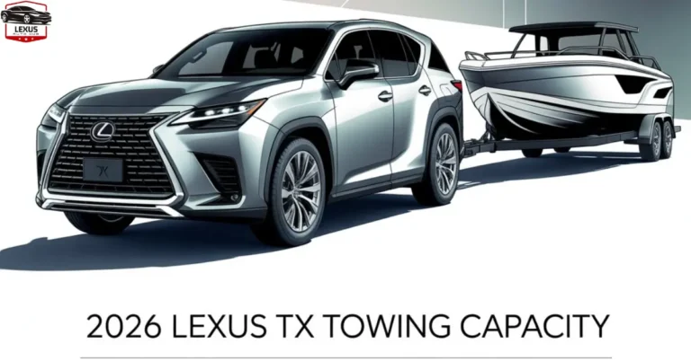 Lexus TX Towing Capacity: How to Determine 2026