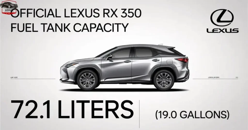 The Official Lexus RX 350 Fuel Tank Capacity