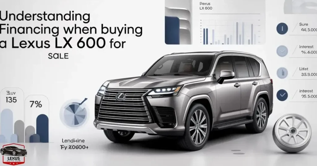Understanding Financing When Buying a New Lexus LX 600 for Sale
