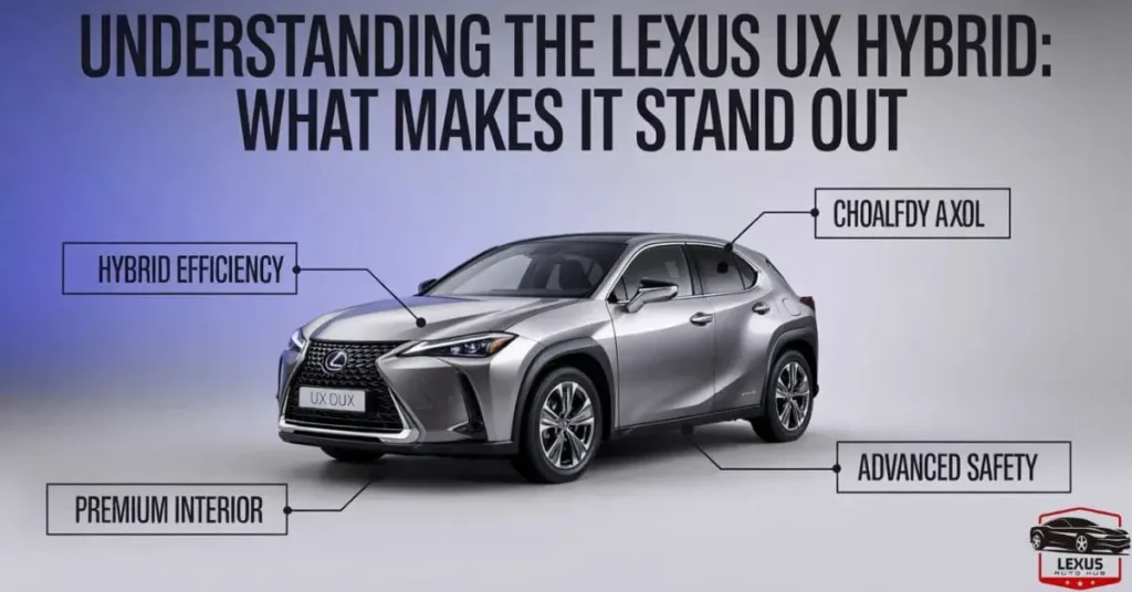 Understanding the Lexus UX Hybrid: What Makes It Stand Out