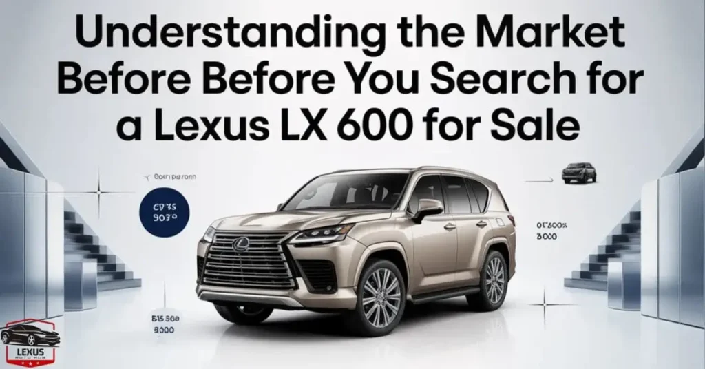 Understanding the Market Before You Search for a New Lexus LX 600 for Sale