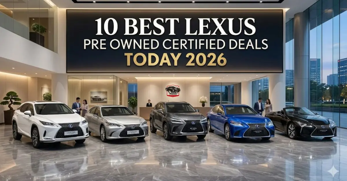 10 Best Lexus Pre Owned Certified Deals Today 2026
