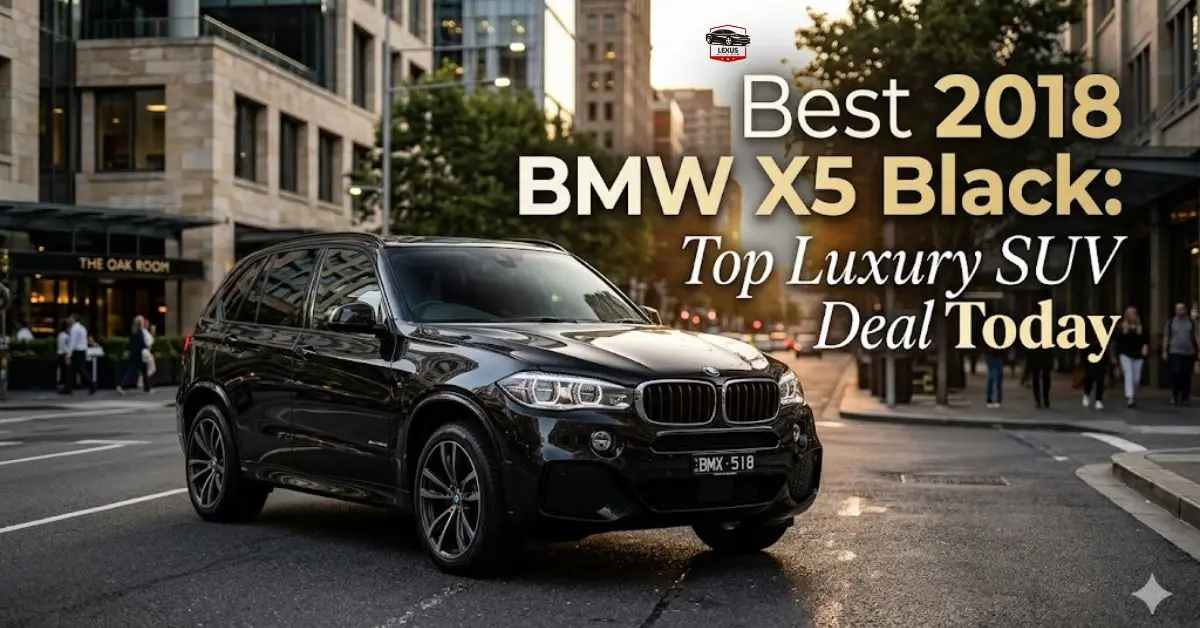 Best 2018 BMW X5 Black: Top Luxury SUV Deal Today