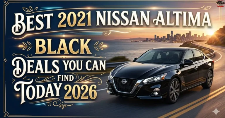 Best 2021 Nissan Altima Black Deals You Can Find Today 2026