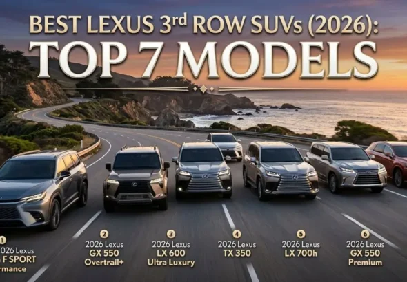 Best Lexus 3rd Row SUVs 2026: Top 7 Models