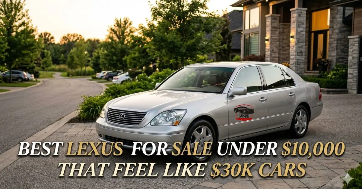 Best Lexus for Sale Under $10,000 That Feel Like $30K Cars