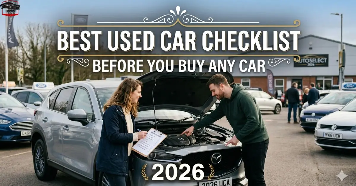 Best Used Car Checklist Before You Buy Any Car 2026