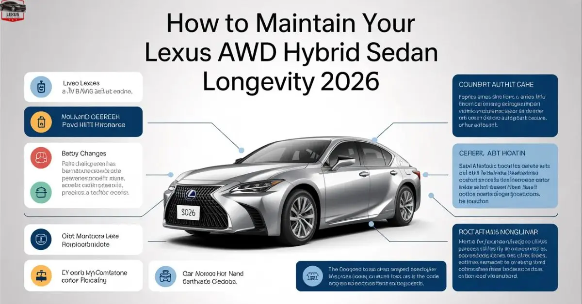How to Maintain Your Lexus AWD Hybrid Sedan Longevity 2026