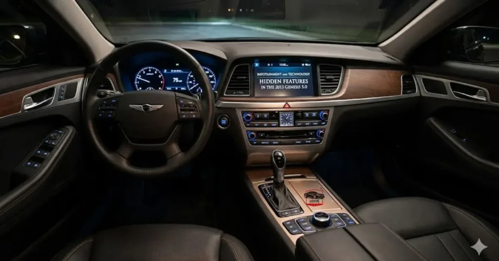 Infotainment and Technology Hidden Features in the 2013 Genesis 5.0