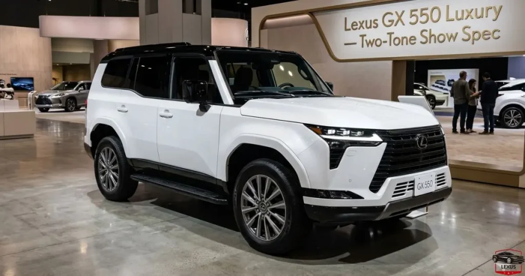 Lexus GX 550 Luxury — Two-Tone Show Spec