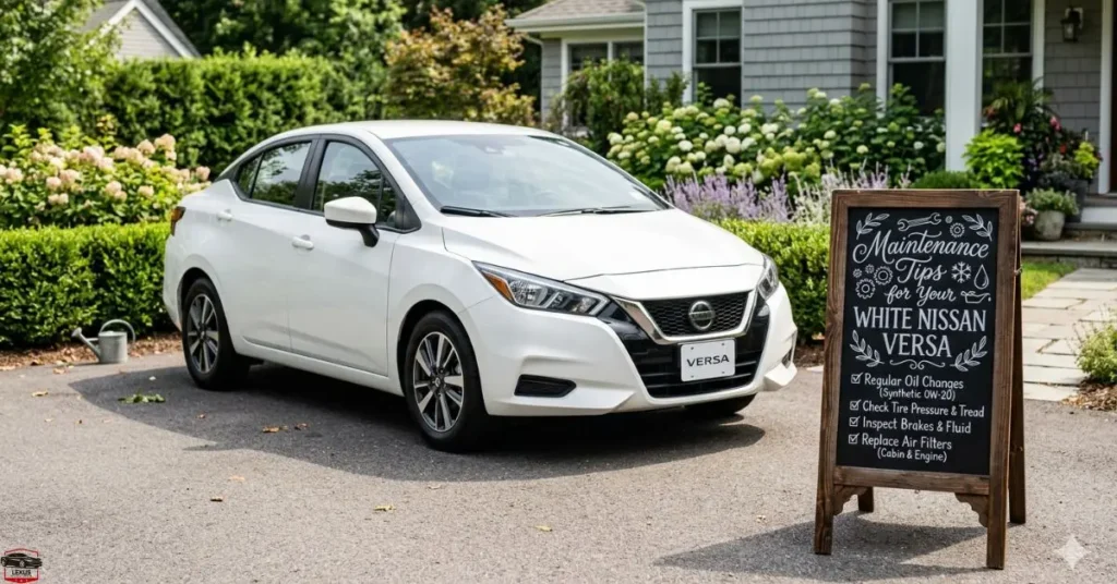 Maintenance Tips for Your White Nissan Versa