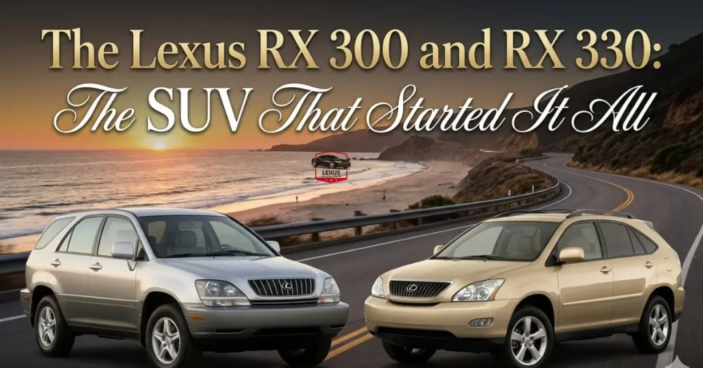 The Lexus RX 300 and RX 330: The SUV That Started It All