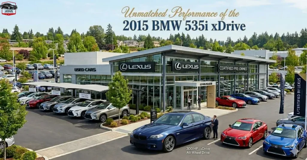 Unmatched Performance of the 2015 BMW 535i xDrive
