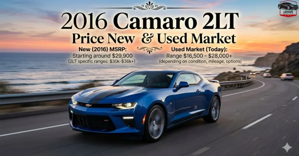 2016 Camaro 2LT Price New & Used Market