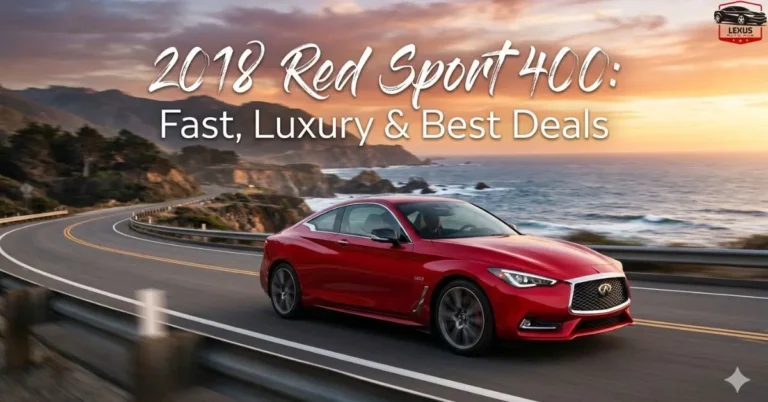 2018 Red Sport 400: Fast, Luxury & Best Deals