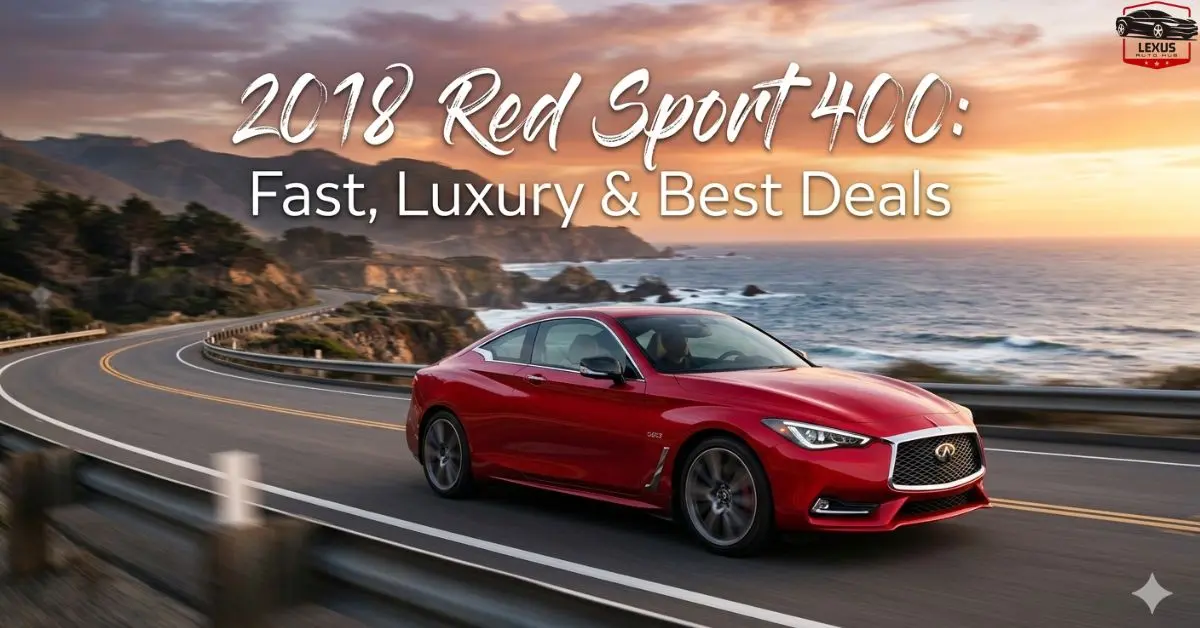 2018 Red Sport 400: Fast, Luxury & Best Deals