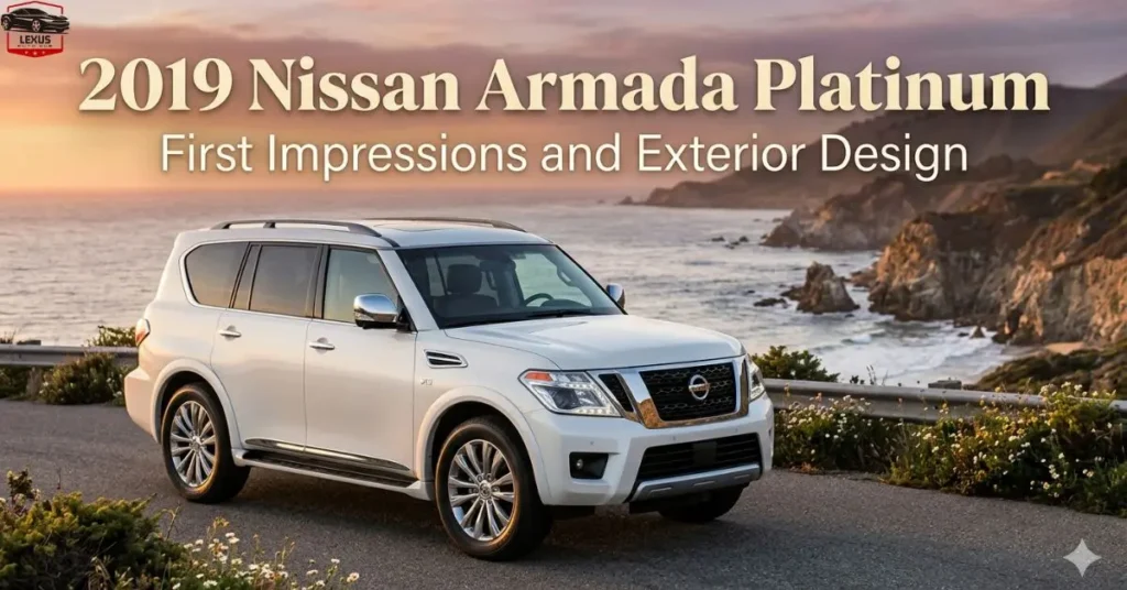 2019 Nissan Armada Platinum: First Impressions and Exterior Design