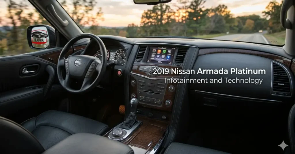 2019 Nissan Armada Platinum: Infotainment and Technology