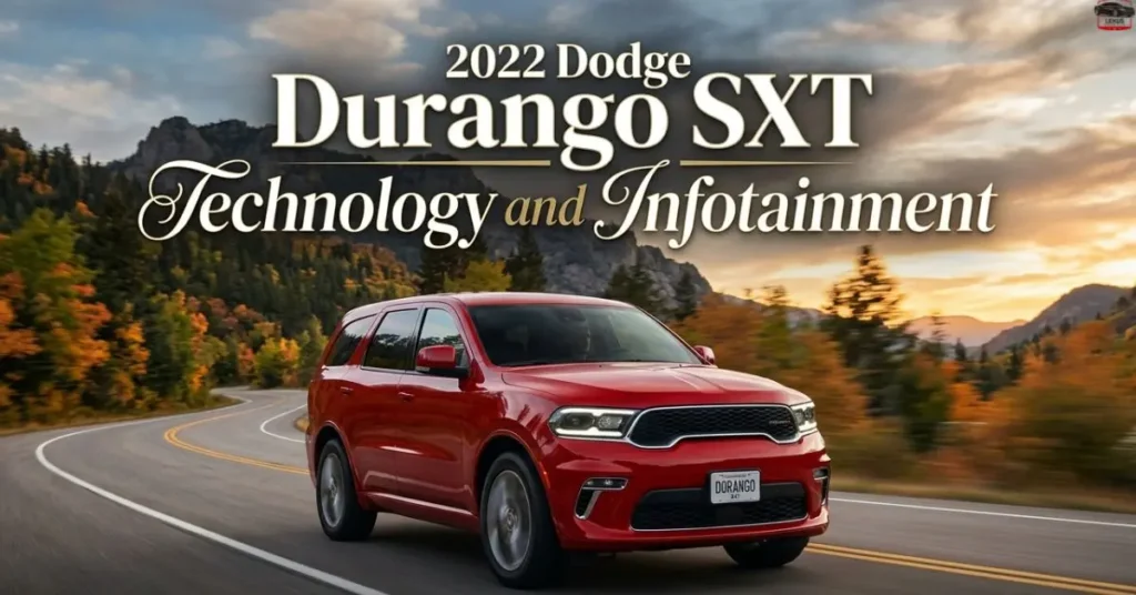 2022 Dodge Durango SXT Technology and Infotainment