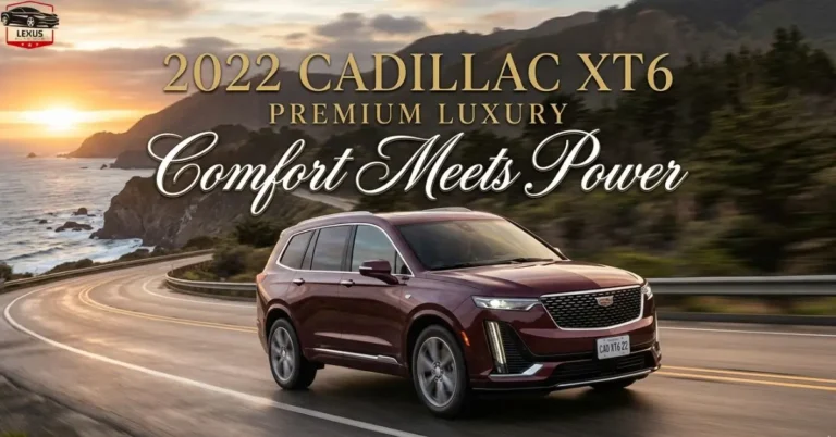 2022 Cadillac XT6 Premium Luxury: Comfort Meets Power